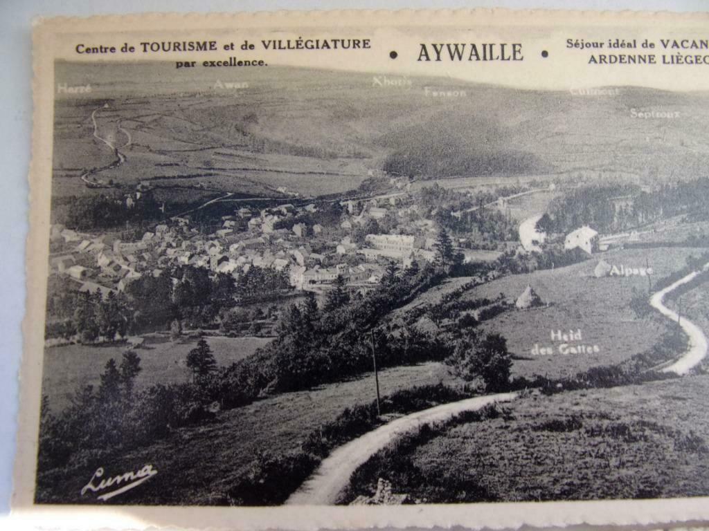 2 cartes postales anciennes d' AYWAILLE  Belgique  Edit Luma, Enlèvement ou Envoi, 1920 à 1940, Non affranchie, Liège