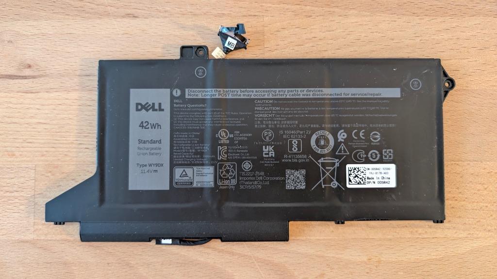 Batterie originale Dell for laptop, Enlèvement, Comme neuf, Dell