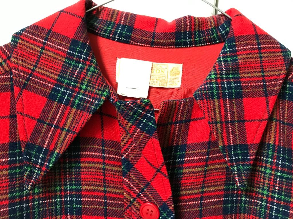 Chemise vintage femme taille M, Enlèvement ou Envoi, Porté, Taille 38/40 (M), Rouge