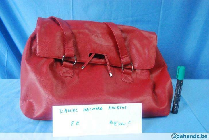 Rode handtas Daniël Hechter, Ophalen of Verzenden, Nieuw, Rood
