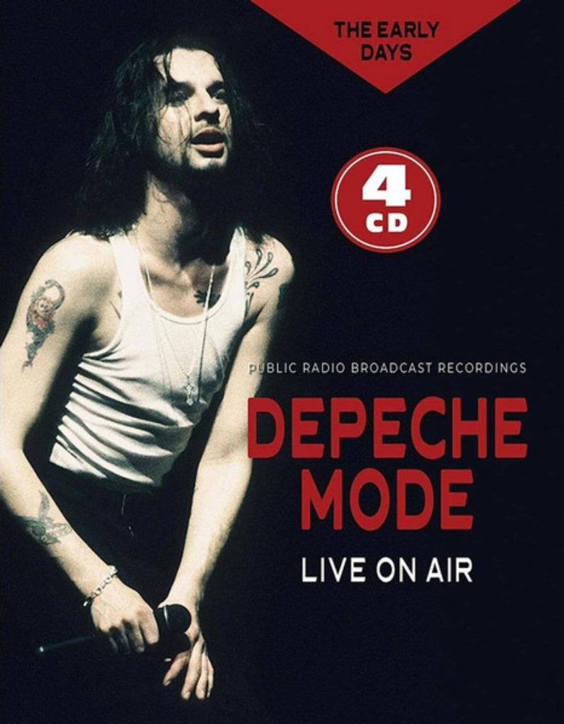 4 CD's  DEPECHE  MODE - Live On Air  - FM Broadcast, Envoi, Comme neuf