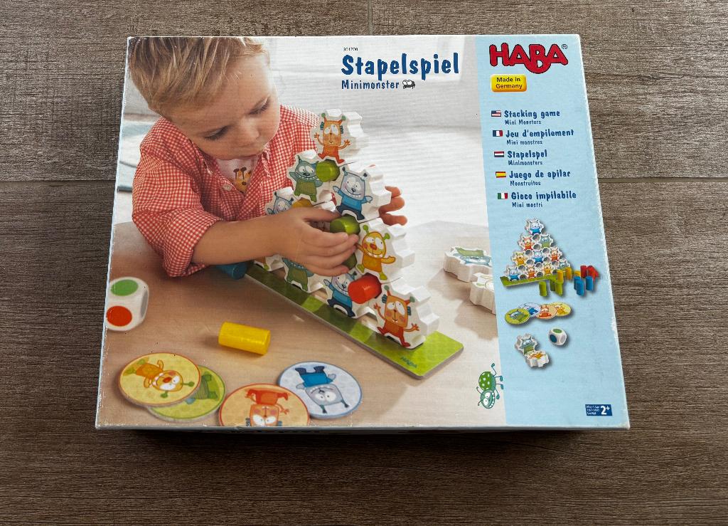 Jeu Mini Monsters Haba à partir de 2 ans - comme neuf, Enlèvement ou Envoi, Comme neuf, HABA