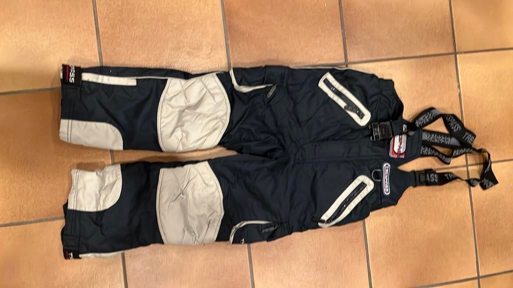 Skibroek maat 128 - met bretellen, Ophalen, Zo goed als nieuw, Jongen of Meisje, Sport- of Zwemkleding