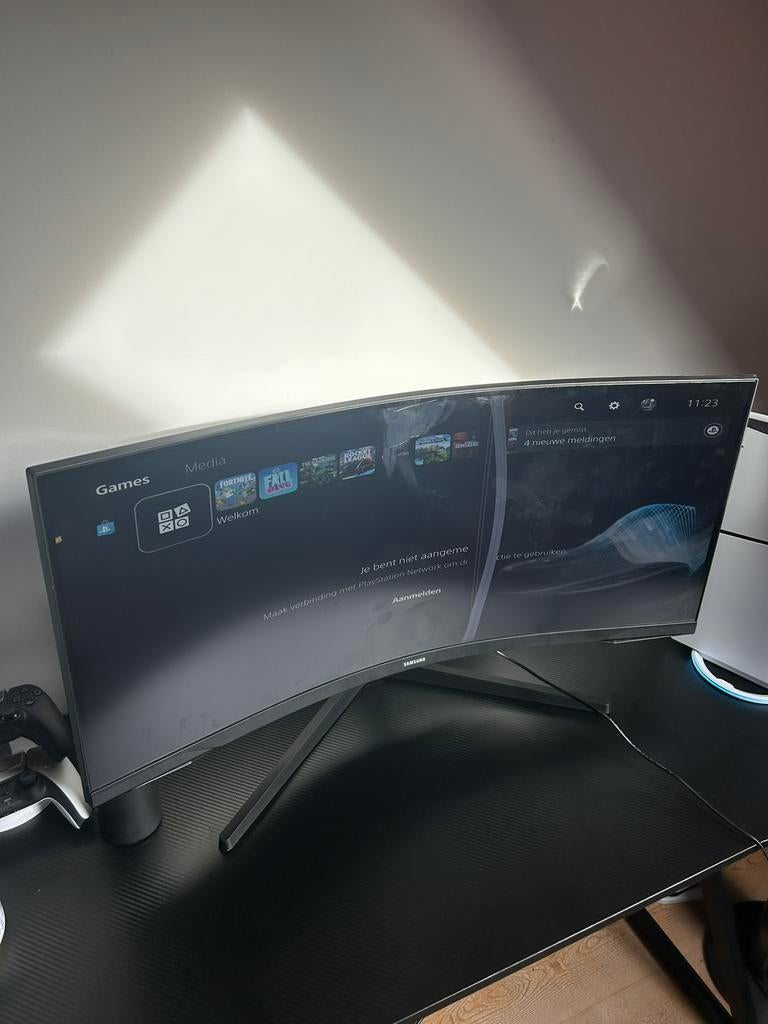 Samsung Odyssey G5 LC34G55TWWPXEN (kappot!!!), Gaming, HDMI, Moins de 1 ms, 151 à 200 Hz
