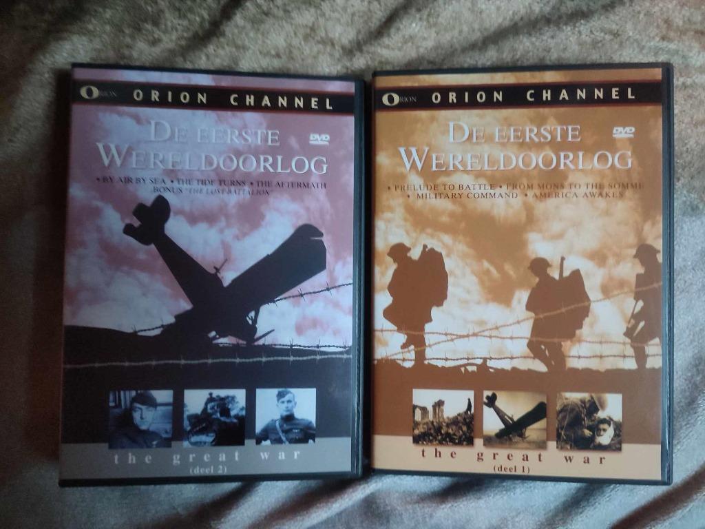 dvd box de eerste wereldoorlog, Cd's en Dvd's, Dvd's | Documentaire en Educatief, Ophalen of Verzenden, Zo goed als nieuw, Oorlog of Misdaad