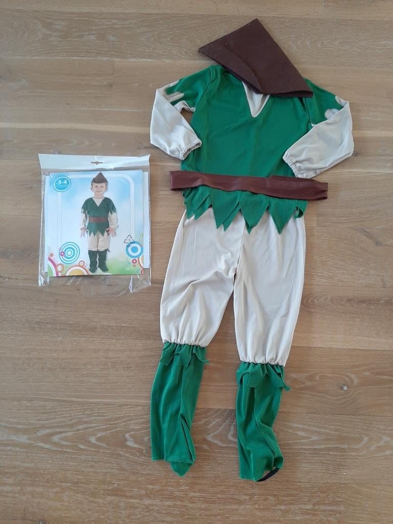 Carnavalskostuum Robin Hood 3-4 jaar, Ophalen, Gebruikt, 104 of kleiner, Jongen