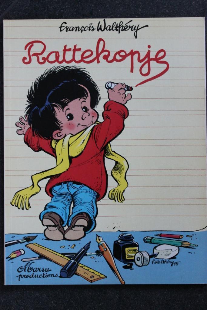 SC STRIP GESIGNEERD WALTHÉRY - RATTEKOPJE, Ophalen of Verzenden