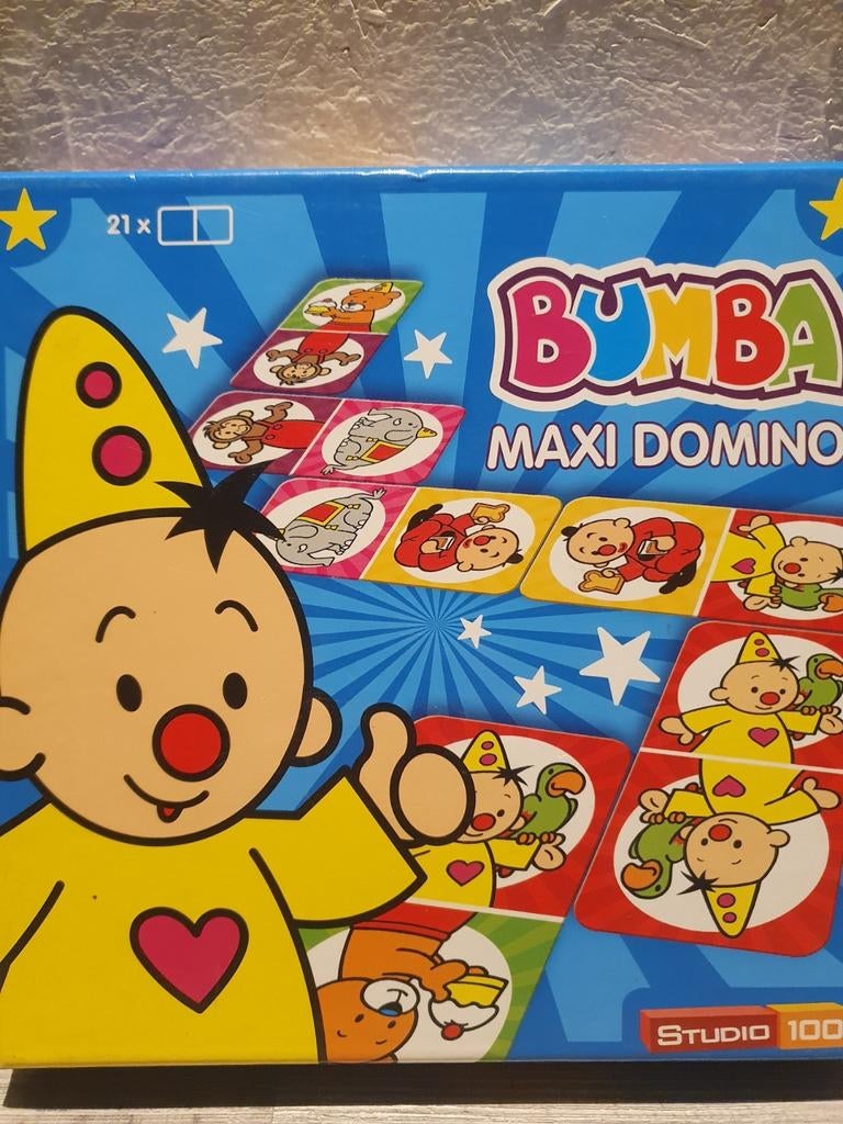 Bumba maxi domino, Kinderen en Baby's, Ophalen of Verzenden, Gebruikt, Puzzelen