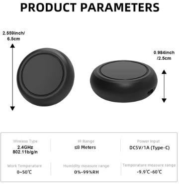 IR wifi smart remote werkt met Tuya Smart Life, slechts 10€, TV, Hi-fi & Vidéo, Télécommandes, Neuf, Universel, DVD, Console de jeu