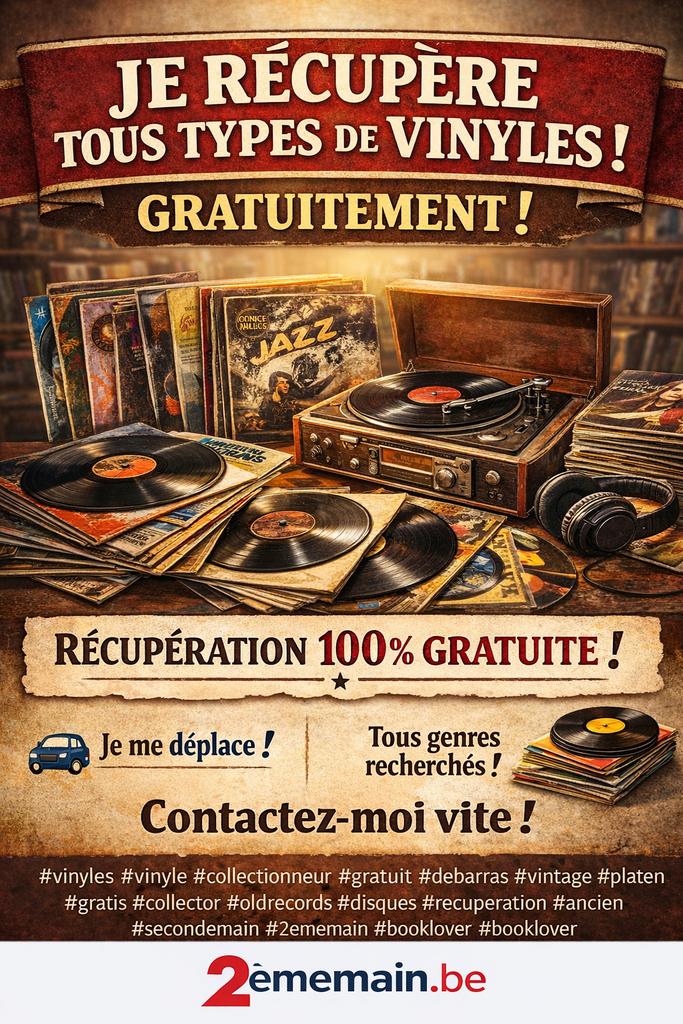 Ik krijg je vintage vinyl GRATIS, Cd's en Dvd's, Ophalen of Verzenden, Zo goed als nieuw
