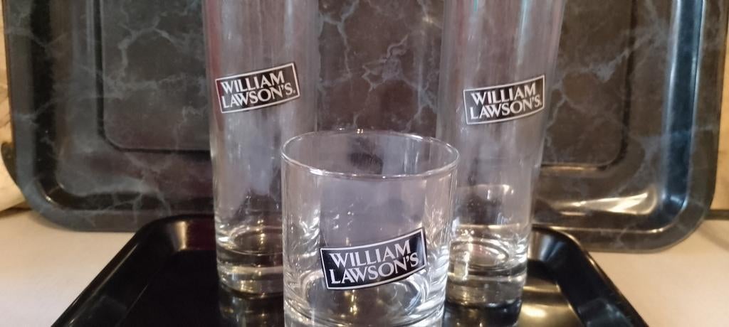 Glazen William Lawson, Collections, Enlèvement