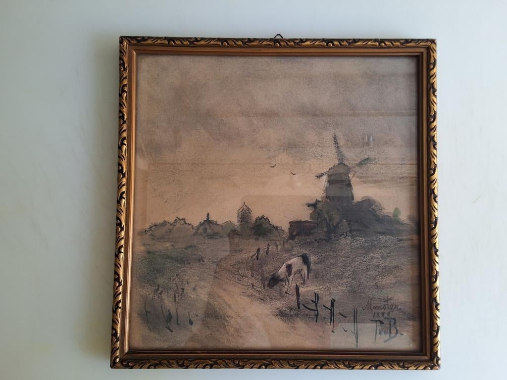 Waarschijnlijk een tekening van het jaar 1885, Ophalen