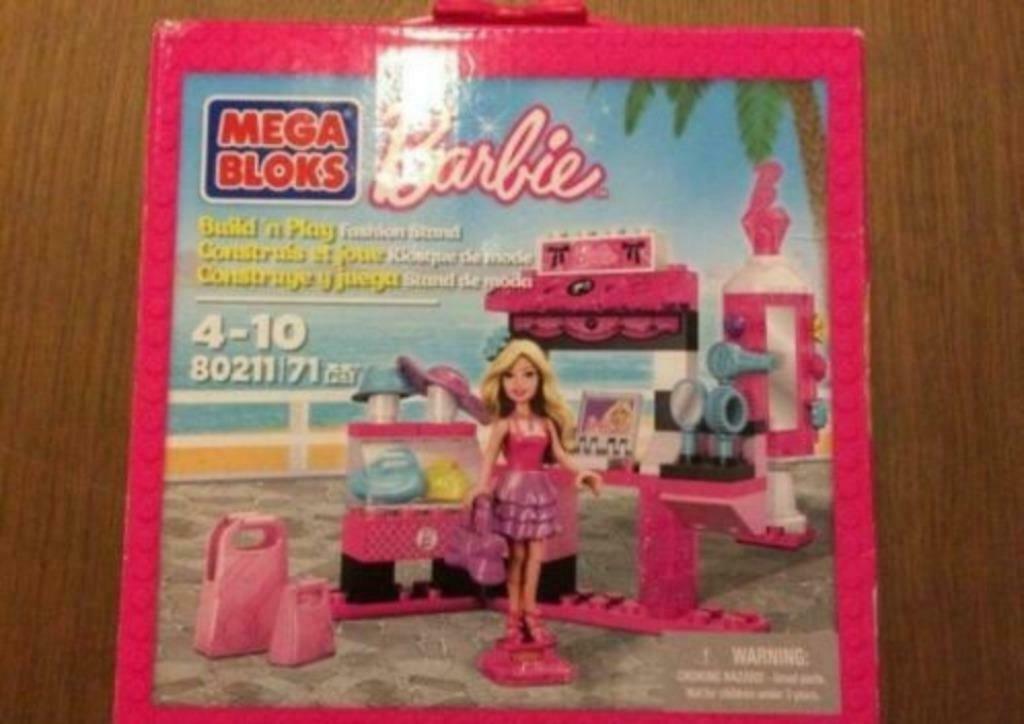 Mega Bloks - Barbie - 80211, Ophalen of Verzenden, Gebruikt