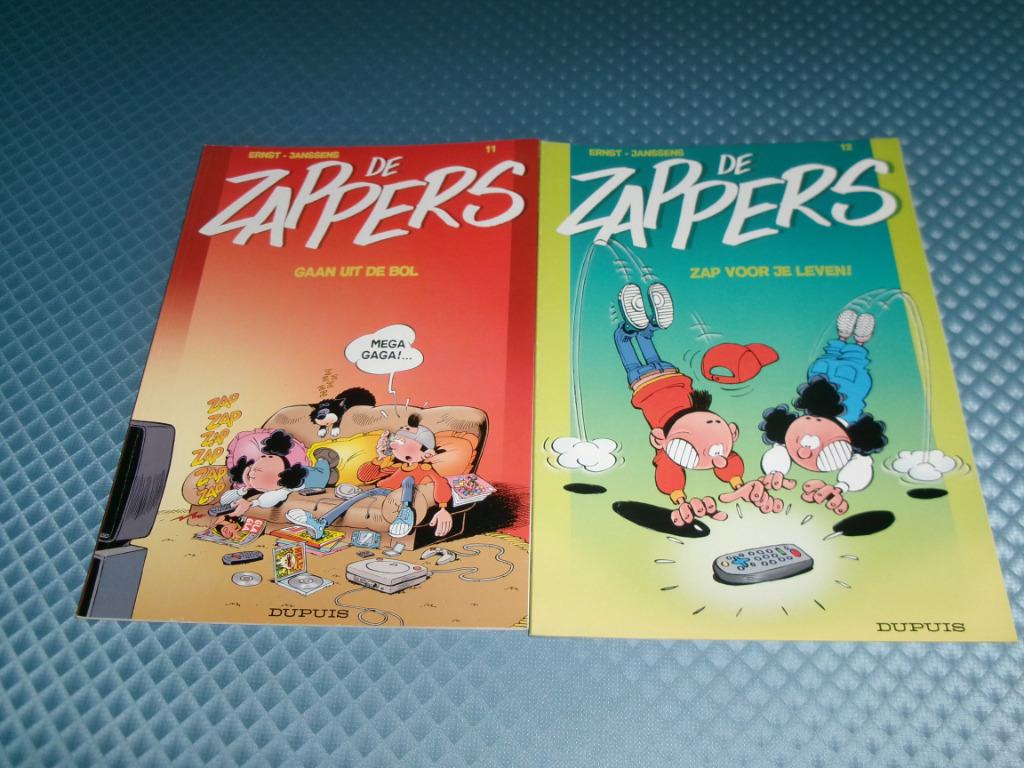 2 "De Zappers" strips, Enlèvement ou Envoi, Comme neuf, Ernst, Plusieurs comics