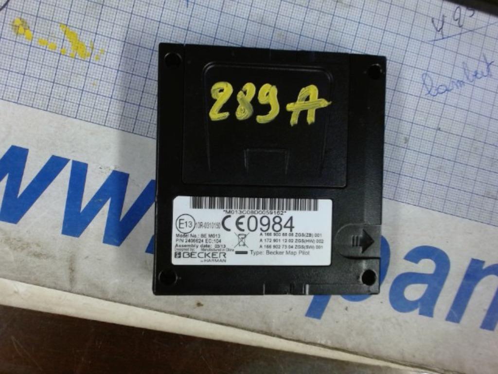 Module navigation GPS Mercedes W204  A1729011202 (289A), Enlèvement, Utilisé
