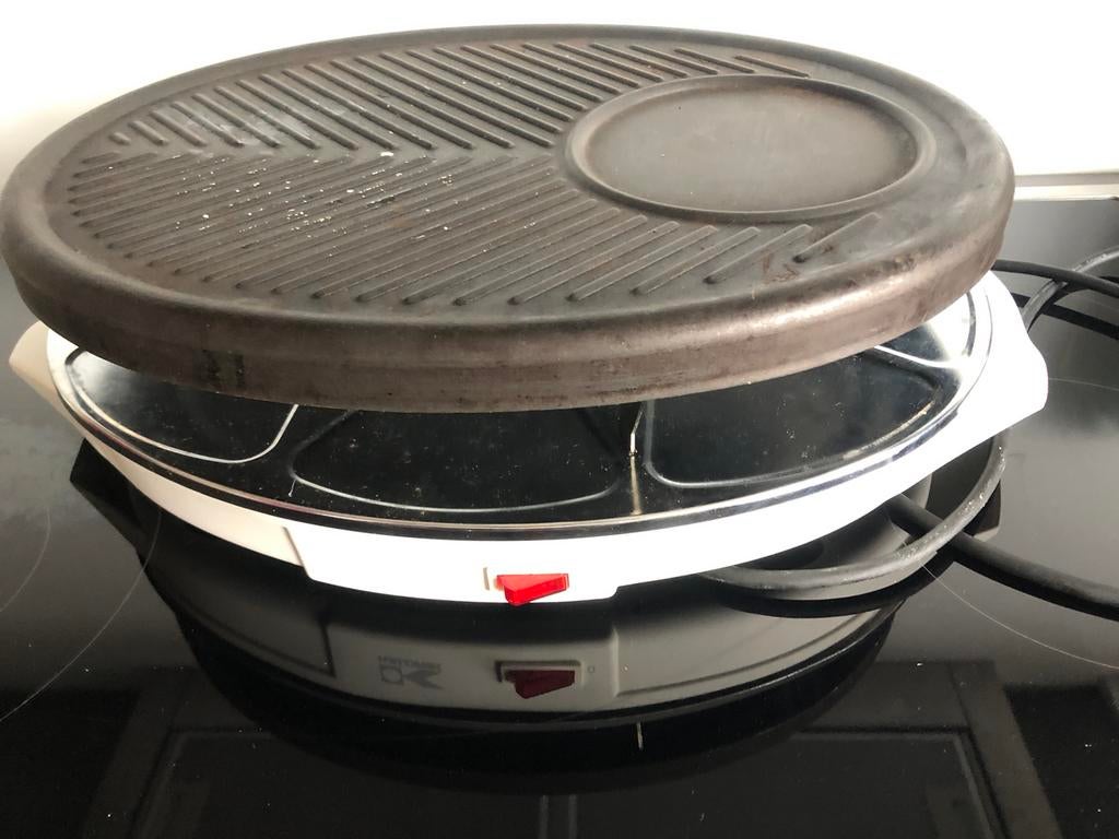 Pierrade raclette bon état, Enlèvement, Utilisé
