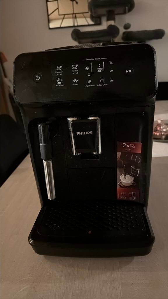 Koffiemachien philips 2200 serie, Réservoir d'eau amovible, Café en grains, 2 à 4 tasses, Comme neuf