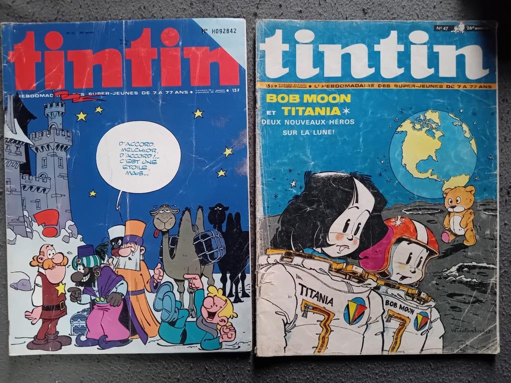 Plusieurs Magazines Tintin, Livres, Journaux & Revues, Enlèvement ou Envoi, Utilisé, Autres types