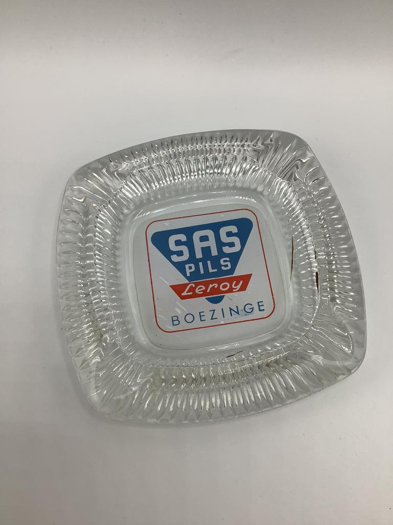 Sas Pils asbak - Boezinge, Verzamelen, Ophalen of Verzenden, Zo goed als nieuw