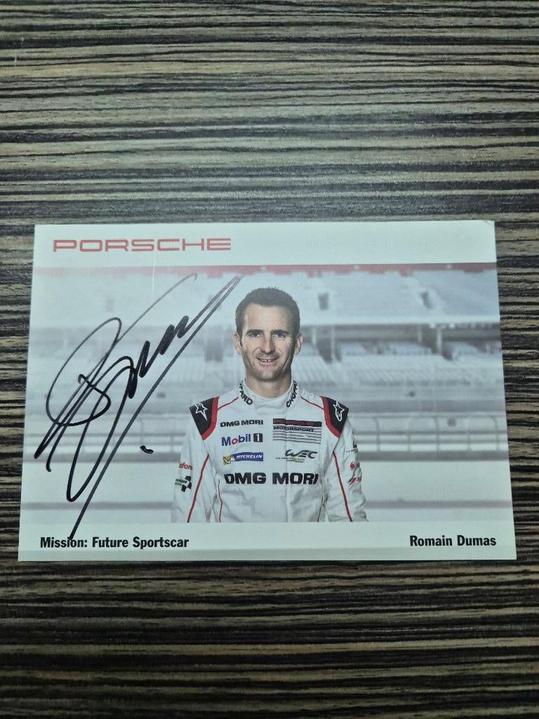 Carte des fans de Romain Dumas en WEC Porsche, Enlèvement