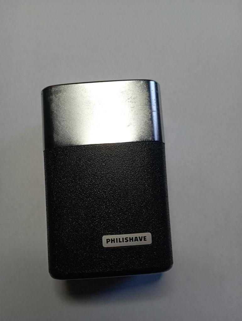 Klein scheerapparaat met 2 hoofden Philips HP1214 Vintage, Elektronische apparatuur, Ophalen, Gebruikt, Scheren en Epileren