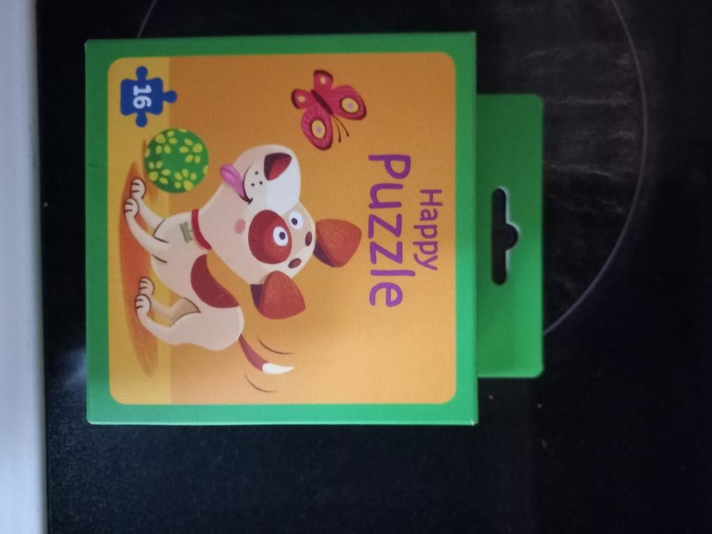 Puzzel hond, 16 stukken, Enlèvement ou Envoi, 10 à 50 pièces, Comme neuf, 2 à 4 ans