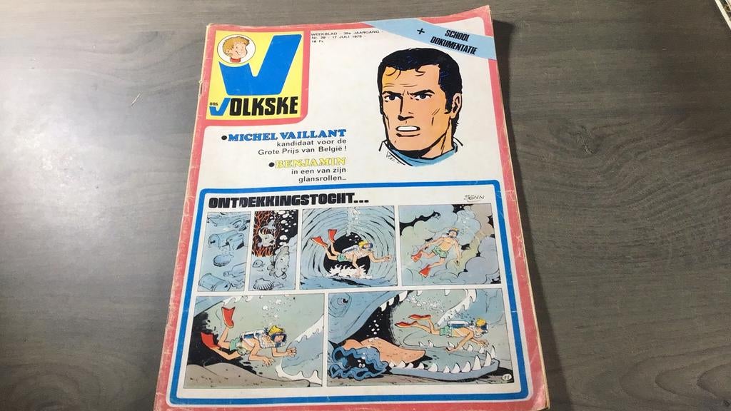 Volkske magazine 29(c2), Eén stripboek, Ophalen of Verzenden, Gelezen
