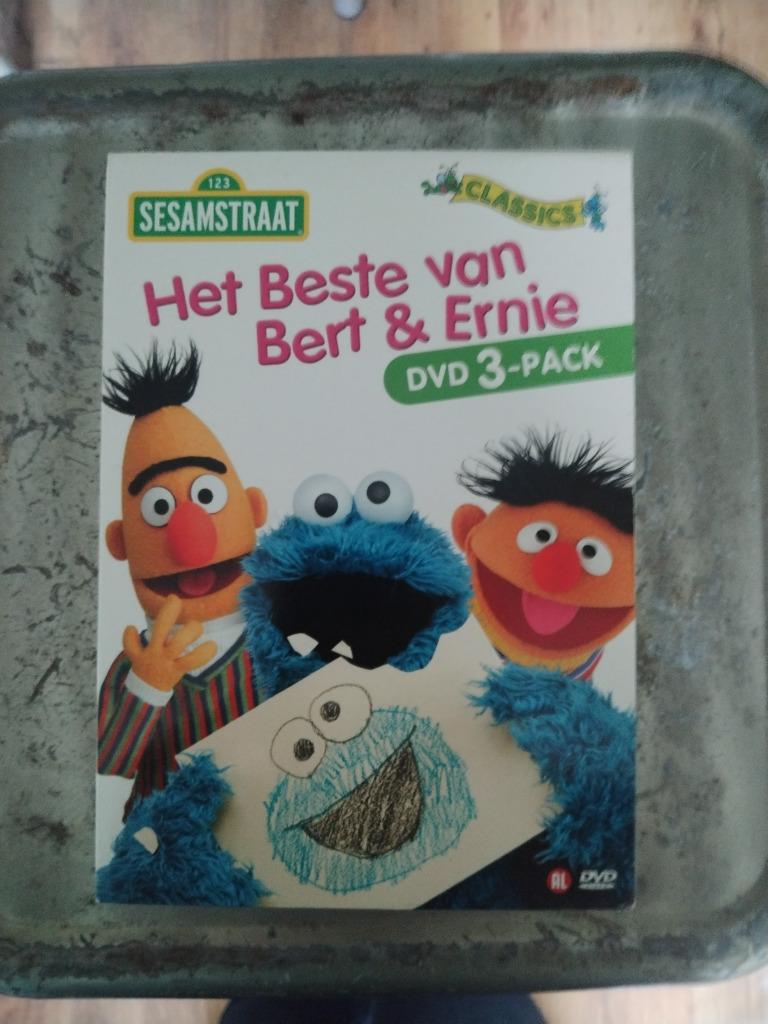 Het beste van Bert en Ernie (3 discs), Cd's en Dvd's, Dvd's | Kinderen en Jeugd, Alle leeftijden, Verzenden, Zo goed als nieuw