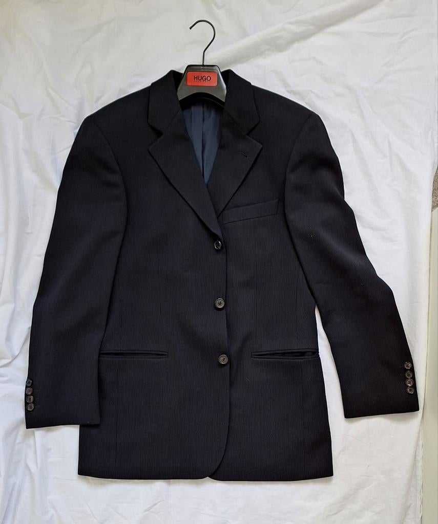 Hugo Boss kostuumjas donkerblauw medium, Ophalen of Verzenden, Zo goed als nieuw
