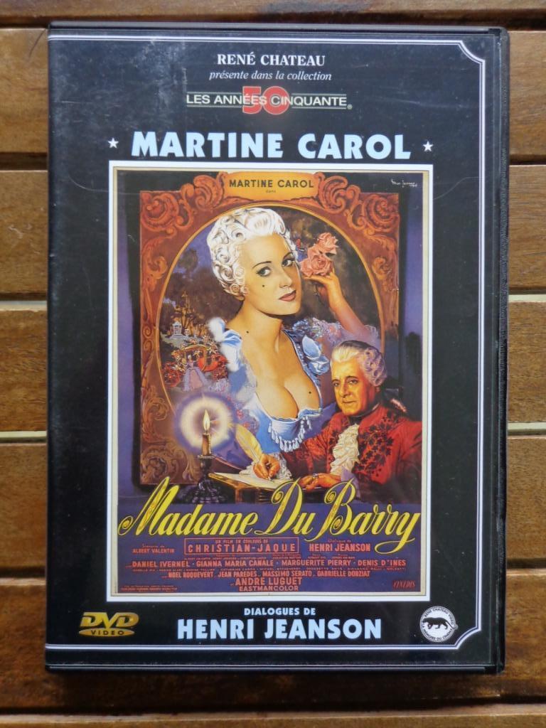 )))  Madame Du Barry  //  Martine Carol  (((, Tous les âges, Enlèvement ou Envoi, Comme neuf