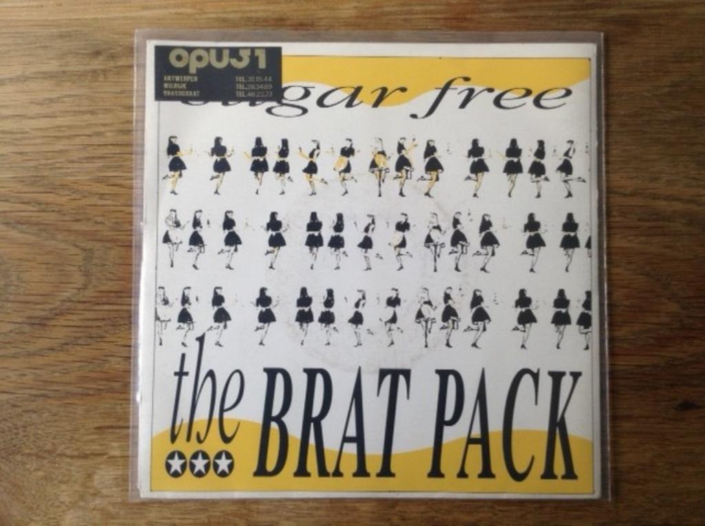 single the brat pack, Ophalen of Verzenden, Rock en Metal