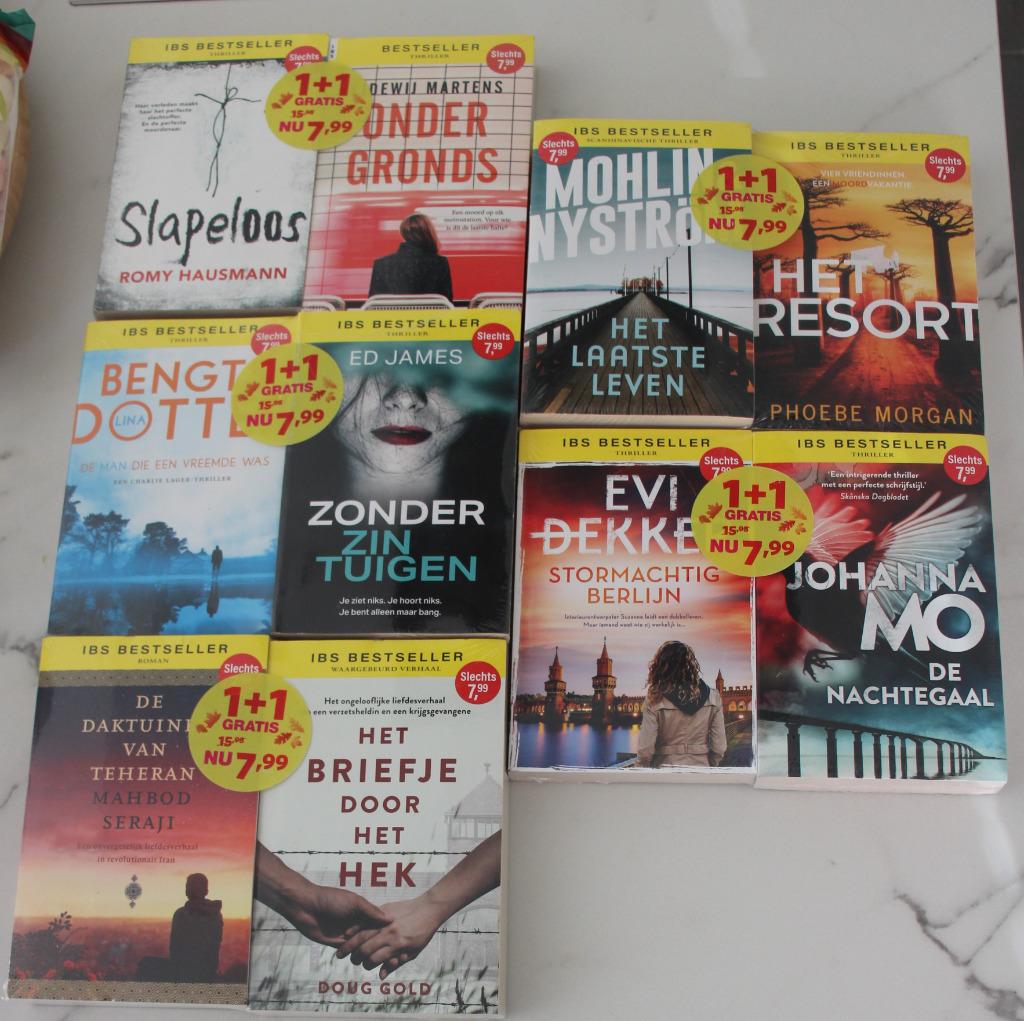 IBS Bestseller : 10 pocket boeken (nieuwstaat), Ophalen of Verzenden, Nieuw, Diverse auteurs