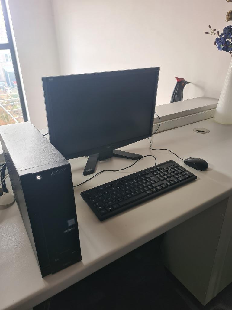 PC 16g RAM + SSD + Keyboard + Mouse + Monitor + Norton 360, 240gb, Met monitor, Nieuw, Ophalen of Verzenden