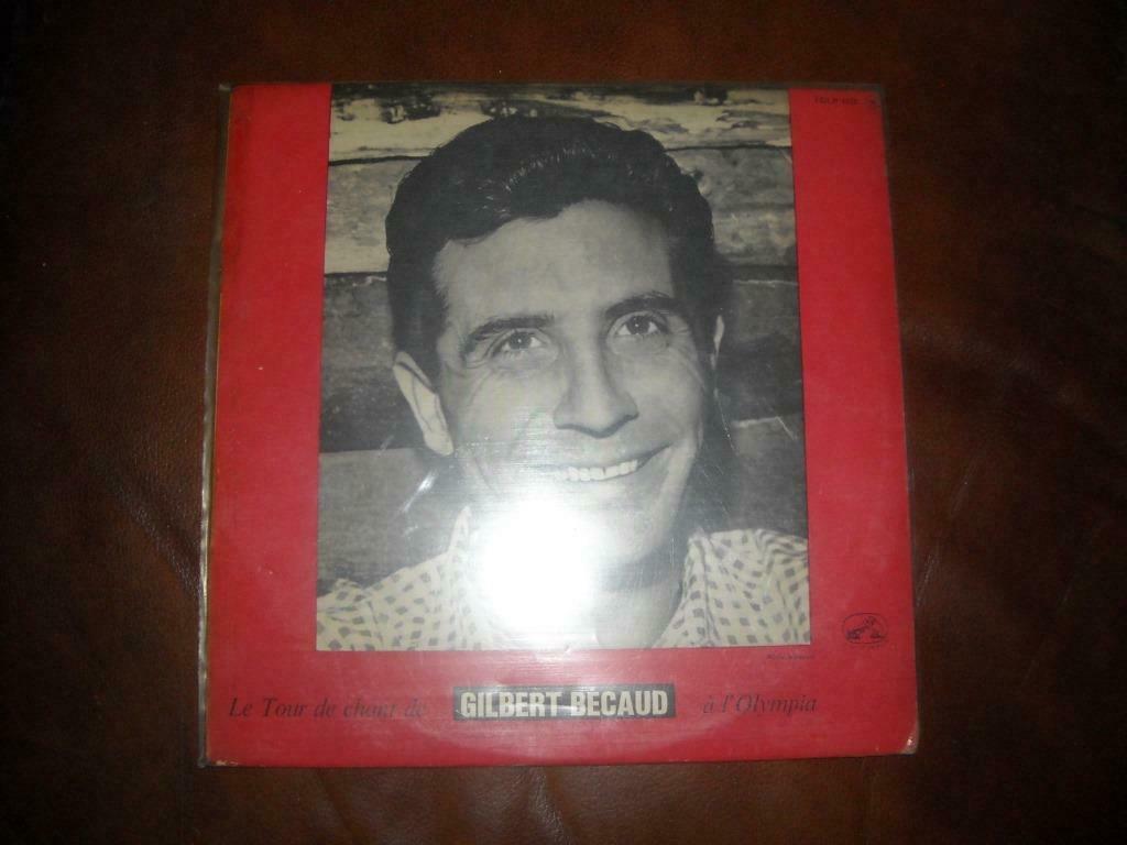 LP (10") Le tour de chant de Gilbert Becaud à l'Olympia, Enlèvement ou Envoi