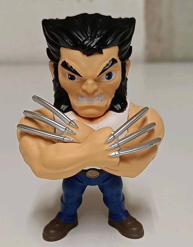 Figurine Marvel Logan/Wolverine en métal (Loot Crate), Collections, Enlèvement, Utilisé, Autres types