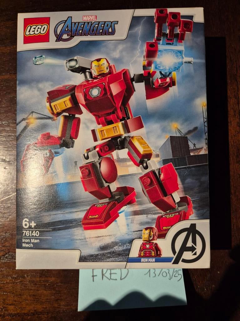 Lego Iron Man Mech 76140, Enlèvement, Neuf, Lego