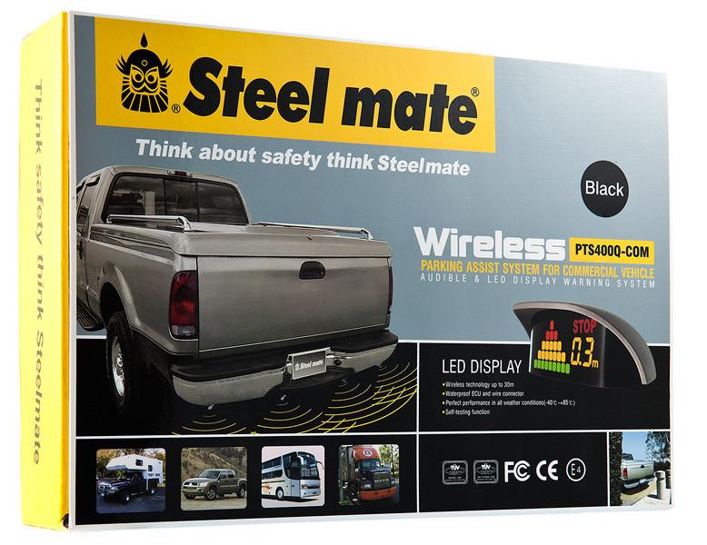 Steelmate PTS400Q-COM parkeerset 4 sensoren + led display, Ophalen of Verzenden, Nieuw
