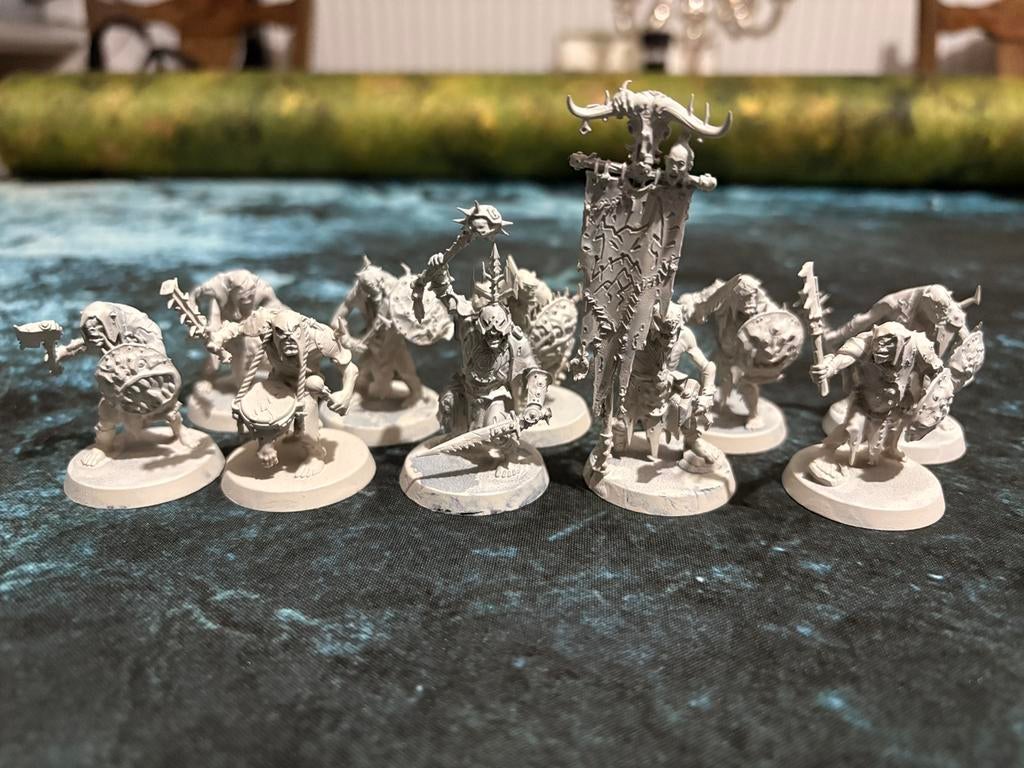 10 Gutrippaz Kruleboyz Orruks Warhammer Age of Sigmar, Ophalen of Verzenden, Zo goed als nieuw, Warhammer