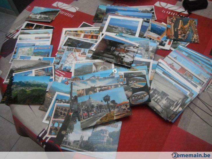 cartes postales  lot de 235 cartes, Enlèvement