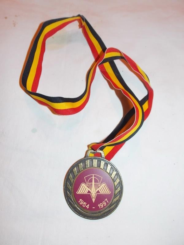 Médaille para commando1954 - 1997, Collections, Enlèvement ou Envoi, Armée de terre, Ruban, Médaille ou Ailes