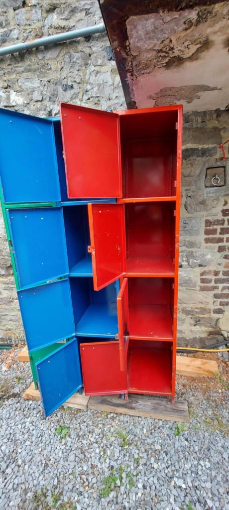 Casiers 4 portes en colonne, Enlèvement, Utilisé