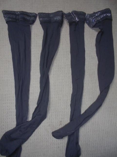 8 paar stay up panty's, Kleding | Dames, Verzenden, Gedragen, Maat 40/42 (M), Panty