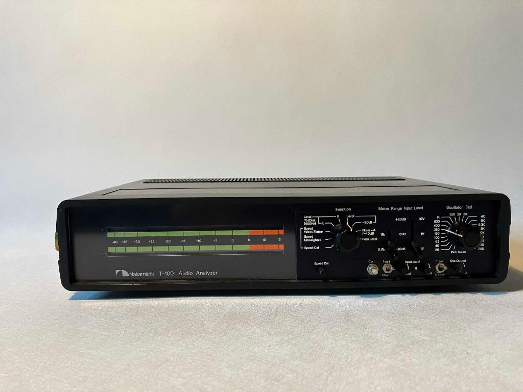 Nakamichi T-100, Stereo Audio Analyser, Ophalen of Verzenden, Gebruikt