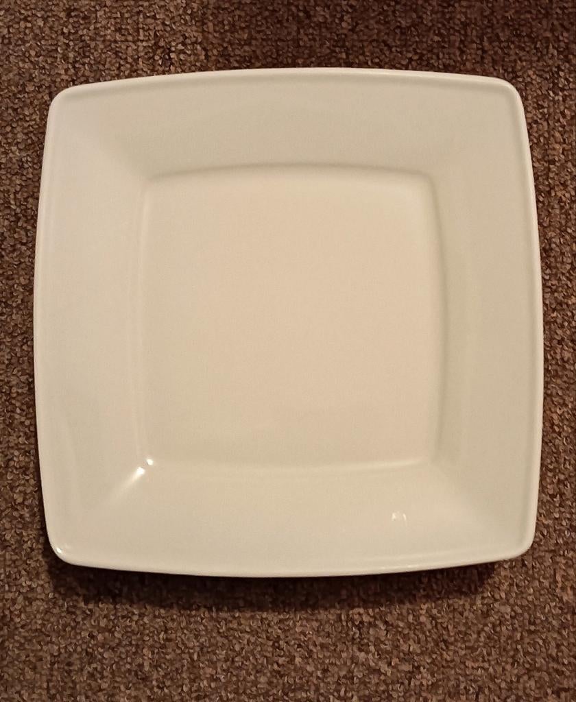 6 vierkante dessertborden, Ophalen