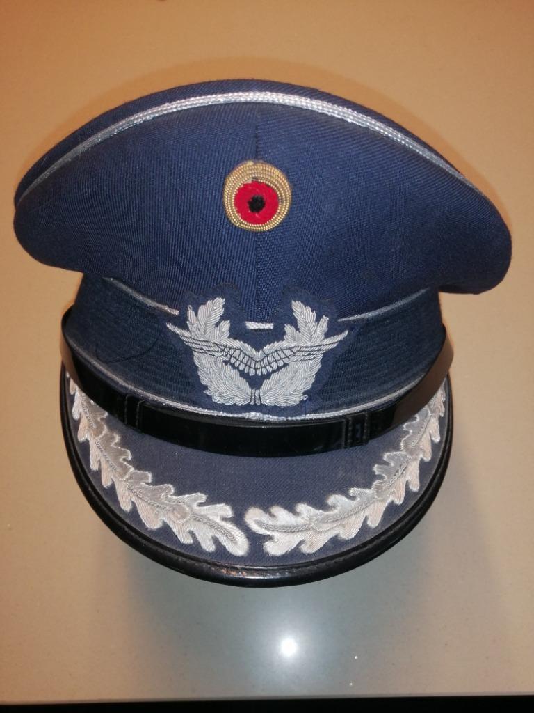ALLEMAGNE DE L'OUEST - KEPI OFFICIER SUPERIEUR AVIATION, Enlèvement ou Envoi, Armée de l'air, Casque ou Béret
