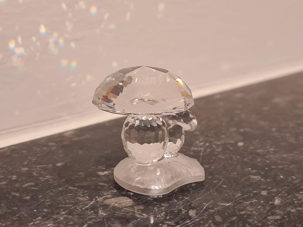 kristallen paddenstoel 119206 van swarovski, Ophalen, Zo goed als nieuw