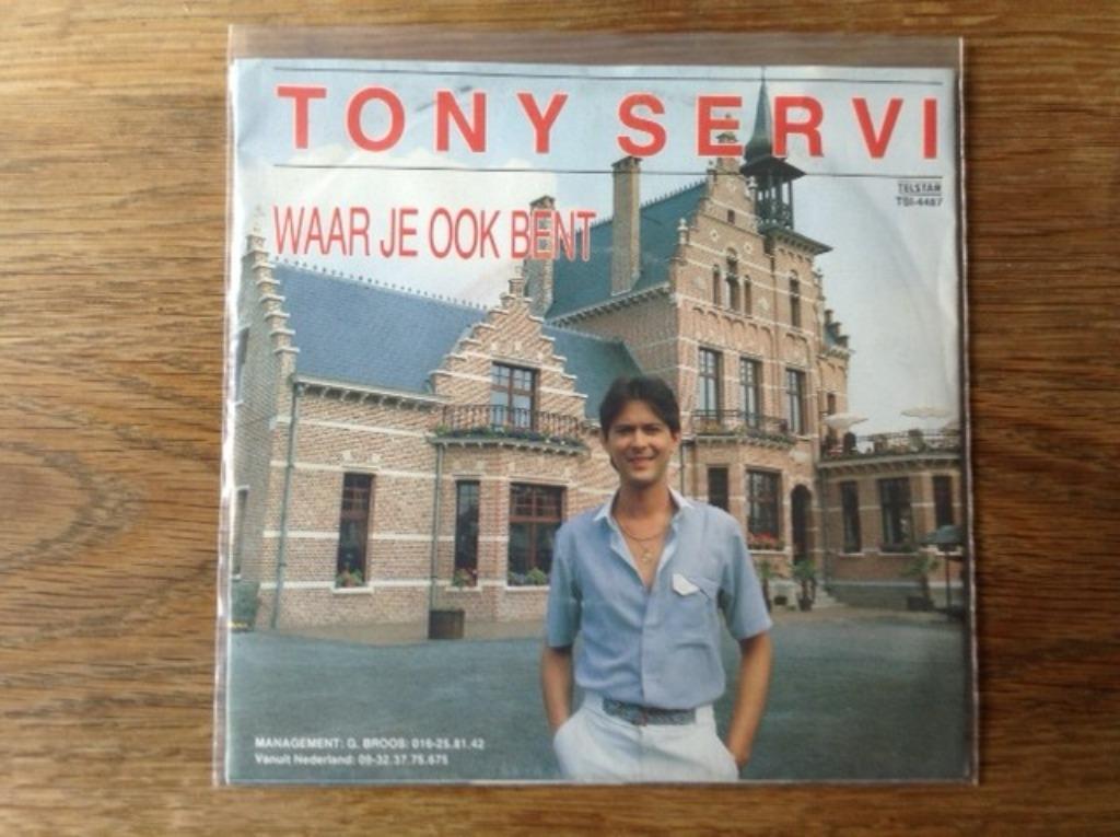 single tony servi, Cd's en Dvd's, Ophalen of Verzenden, 7 inch, Nederlandstalig, Single