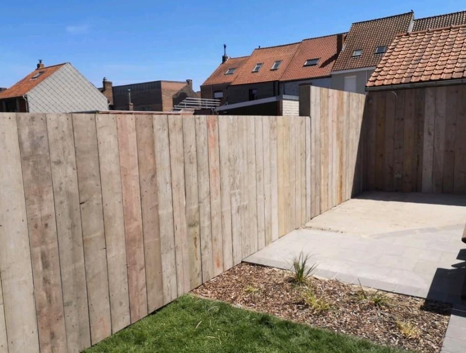 Mooi gebruikte steigerhout planken afkomstig uit Nederland, Doe-het-zelf en Bouw, Hout en Planken, Ophalen, Gebruikt, 25 tot 50 mm