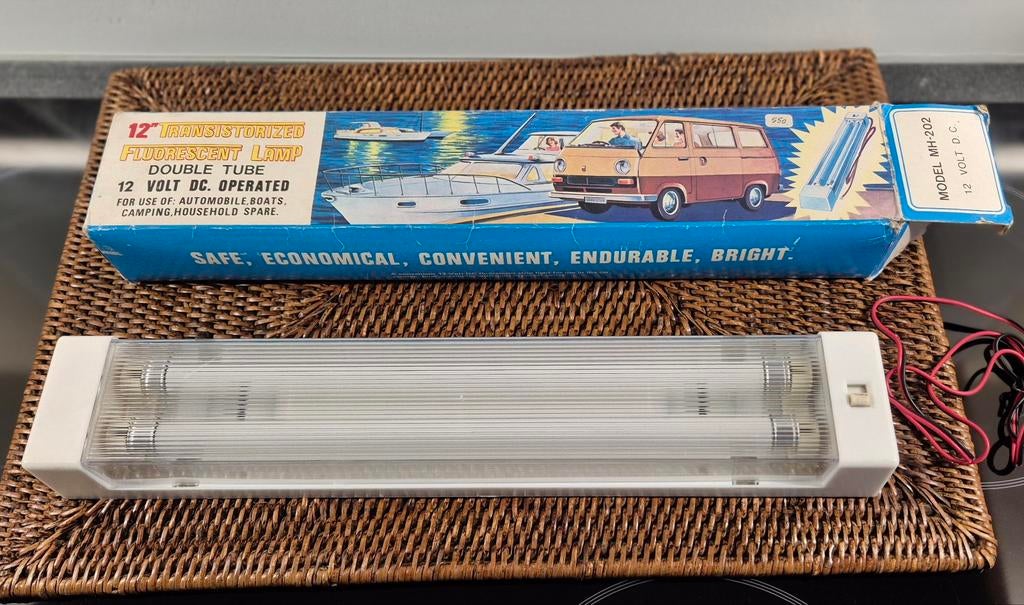 Transistorized fluorescent lamp, Ophalen