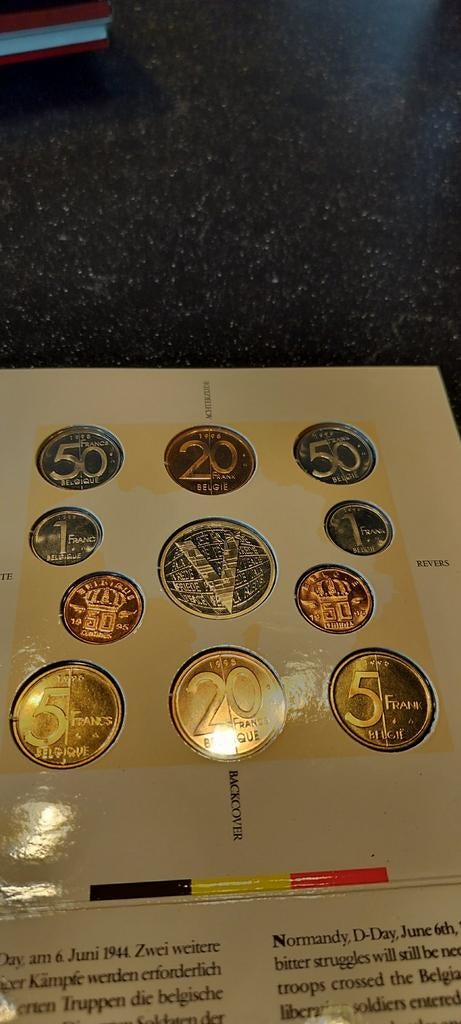 Belgische munten collectie 1995, Verzenden